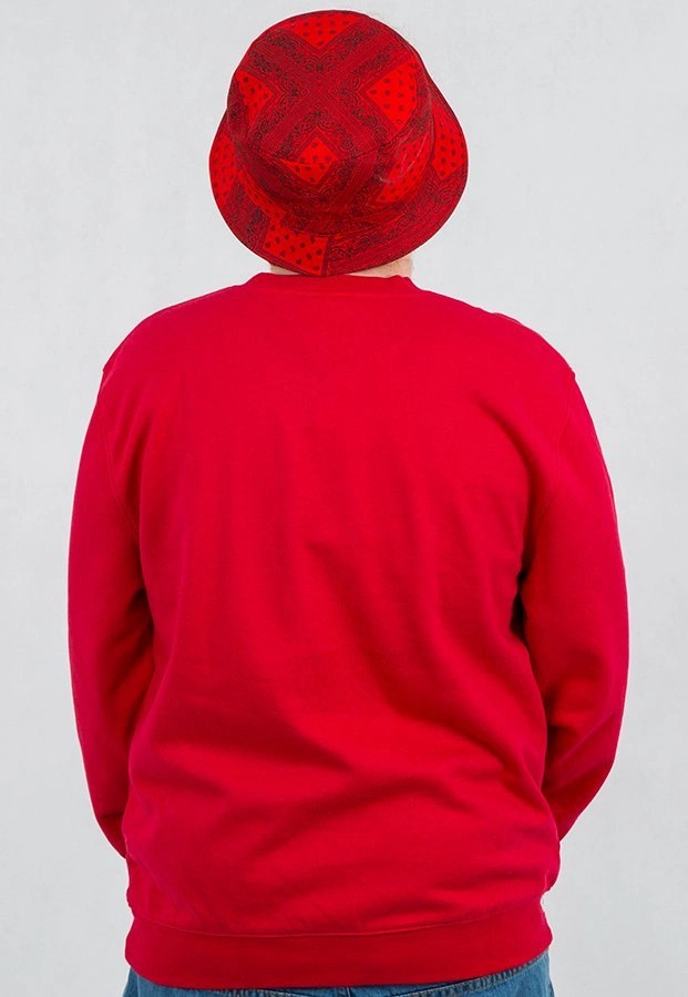 Bluza Mitchell & Ness NBA Arch Chicago Bulls czerwona