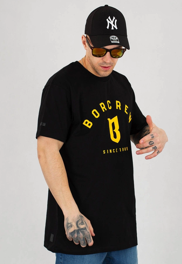 T-shirt B.O.R. Biuro Ochrony Rapu Classic B czarny