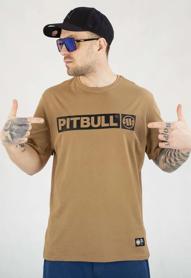 T-shirt Pit Bull Hilltop 170 coyote brown