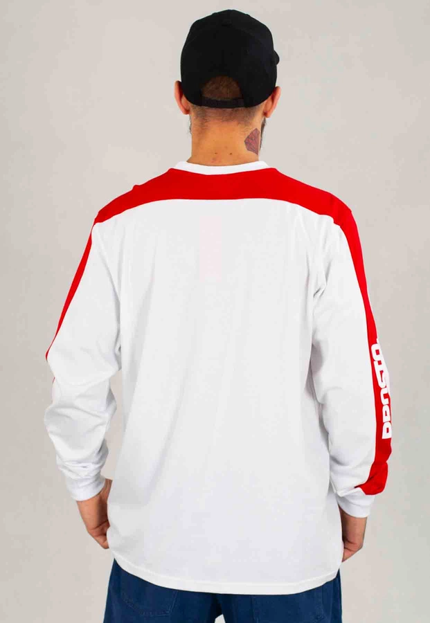 Longsleeve Prosto Backto biały