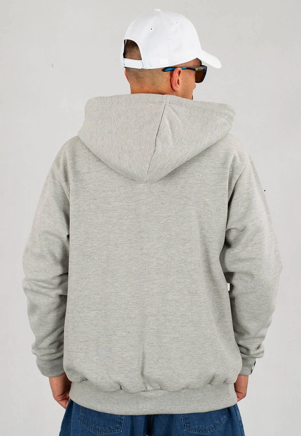 Bluza SSG Zip Simple Logo szara