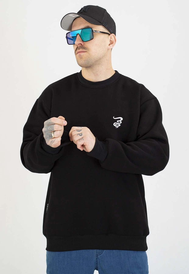 Bluza Grube Lolo Bez Kaptura Mini Dymek czarna