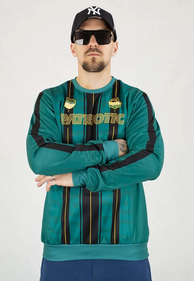 Bluza Patriotic Bez Kaptura F-Football Green zielona