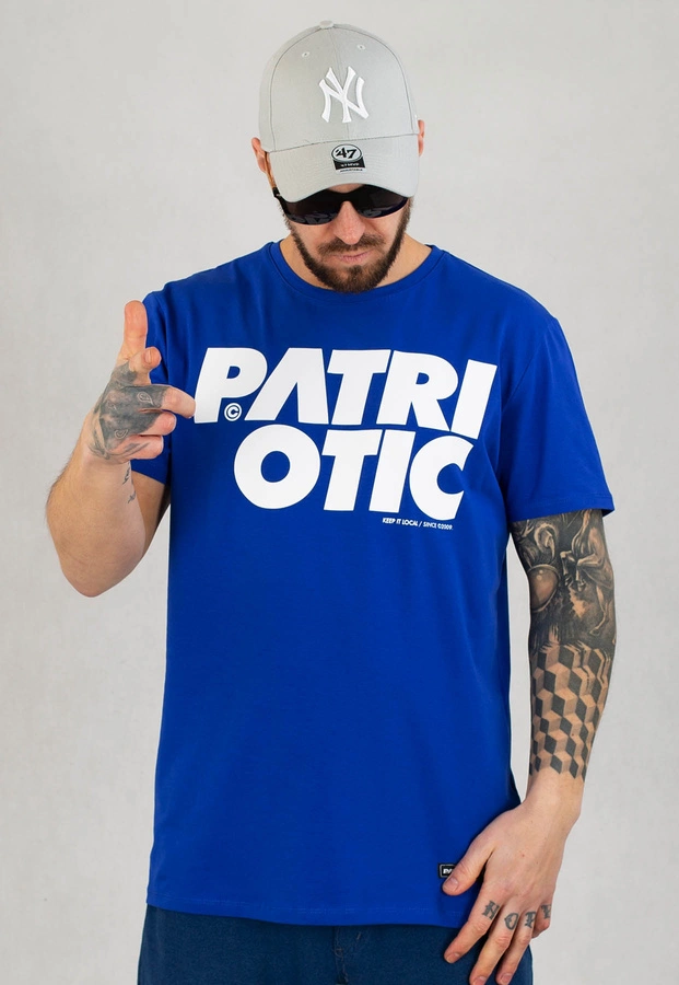 T-shirt Patriotic CLS granatowy