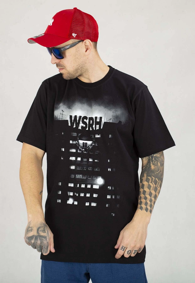 T-shirt WSRH Bloki czarny