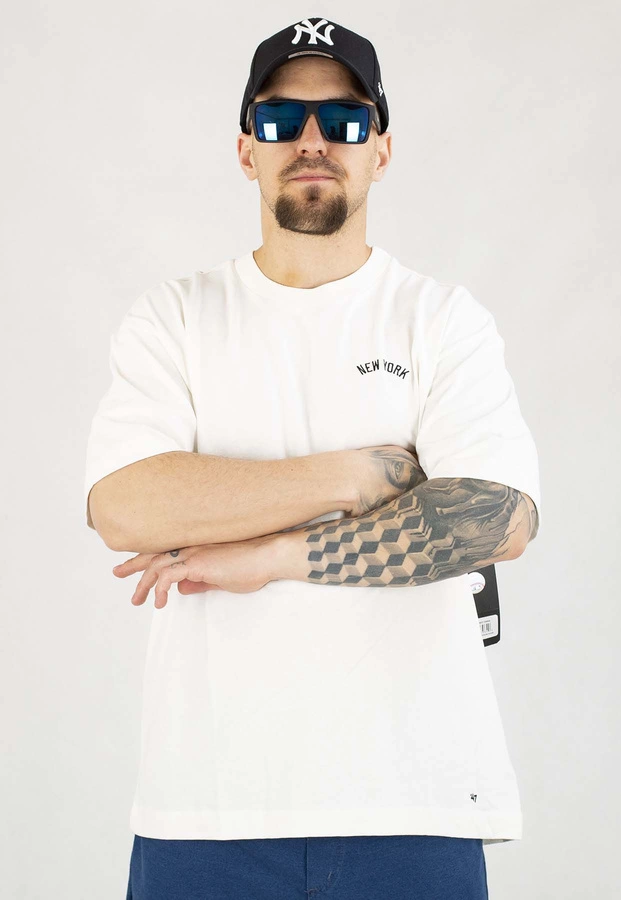 T-shirt 47 Brand MLB New York Yankees System Grey Postered 