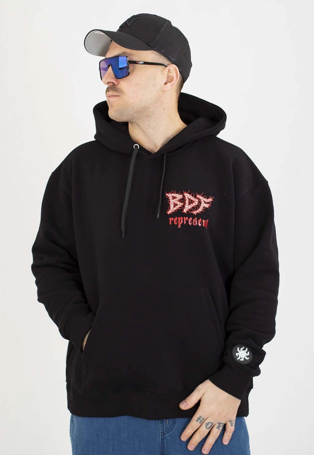 Bluza Brain Dead Familia Happy Time czarna