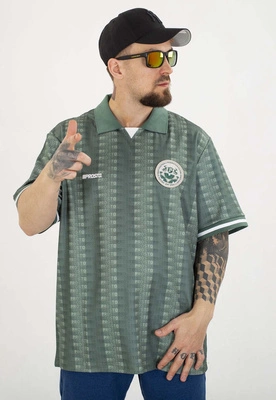 T-shirt Polo Prosto Glast zielony