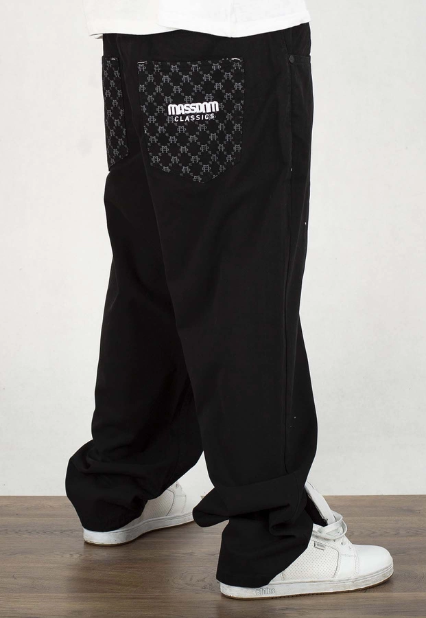 Spodnie Mass Pants Extra Baggy Fit Nexus czarne