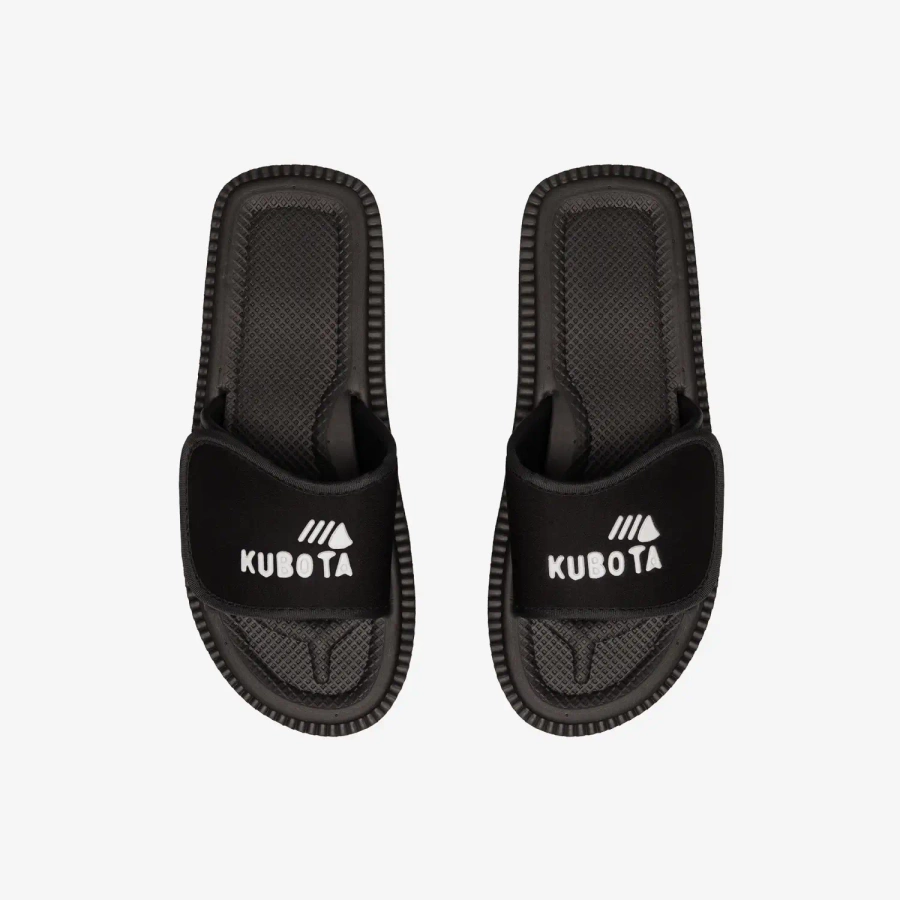 Klapki Kubota Rzep K0000-100-001-23-1 czarne