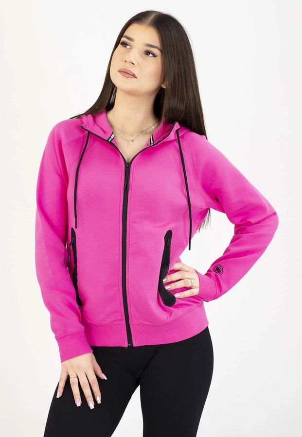 Bluza Pit Bull Z Kapturem ZIP Explory candy pink