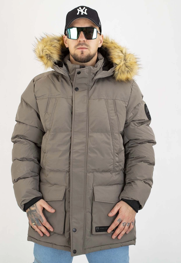 Kurtka Pit Bull Zimowa Forest taupe