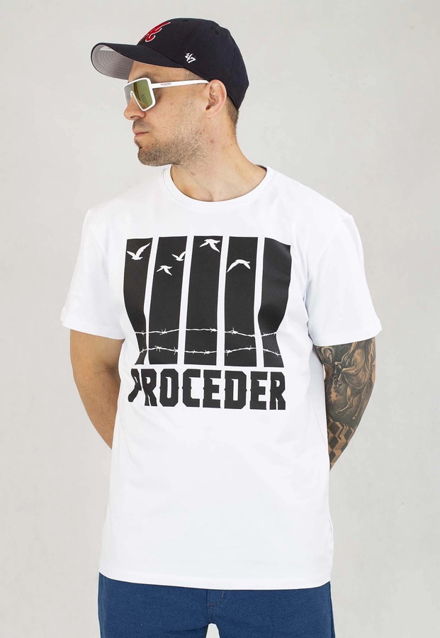 T-shirt Chada Kraty biały