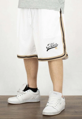 Spodenki Mass Draft Mesh white