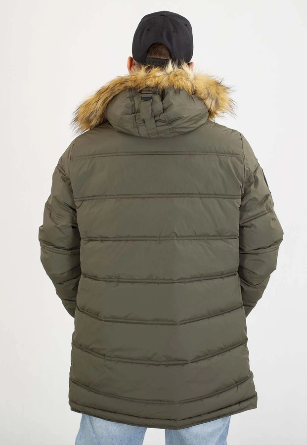 Kurtka Pit Bull Zimowa Parka Kingston II olive