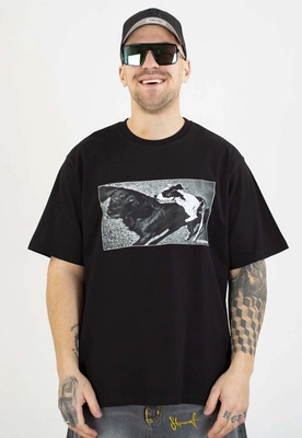 T-shirt Stoprocent Dogs czarny