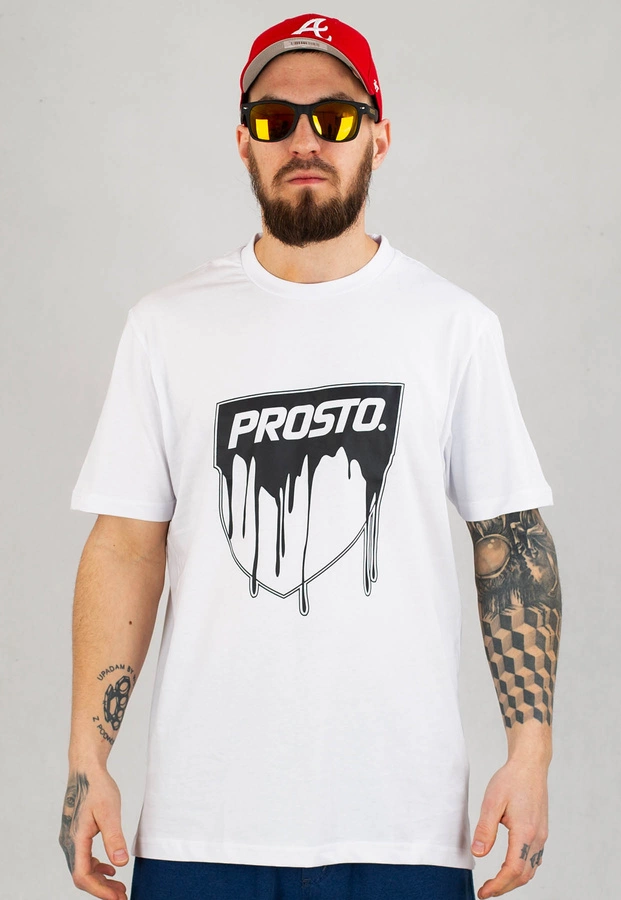 T-shirt Prosto Paint biały