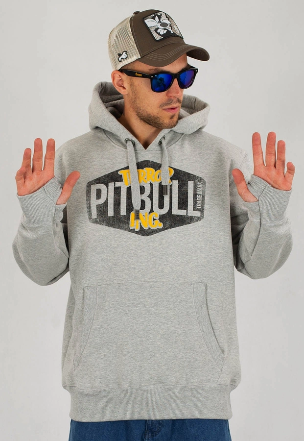 Bluza Pit Bull Scare szara