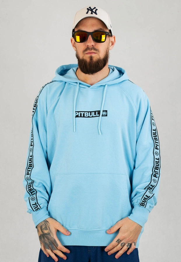 Bluza Pit Bull Hooded Rodrigo jasno niebieska