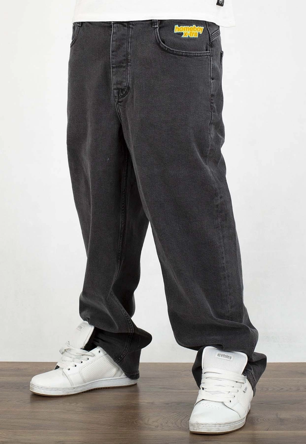 Spodnie Homeboy X-Tra Baggy Denim Washed Grey