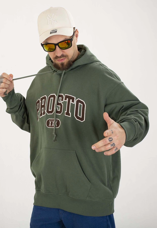Bluza Prosto Z kapturem Nash zielona