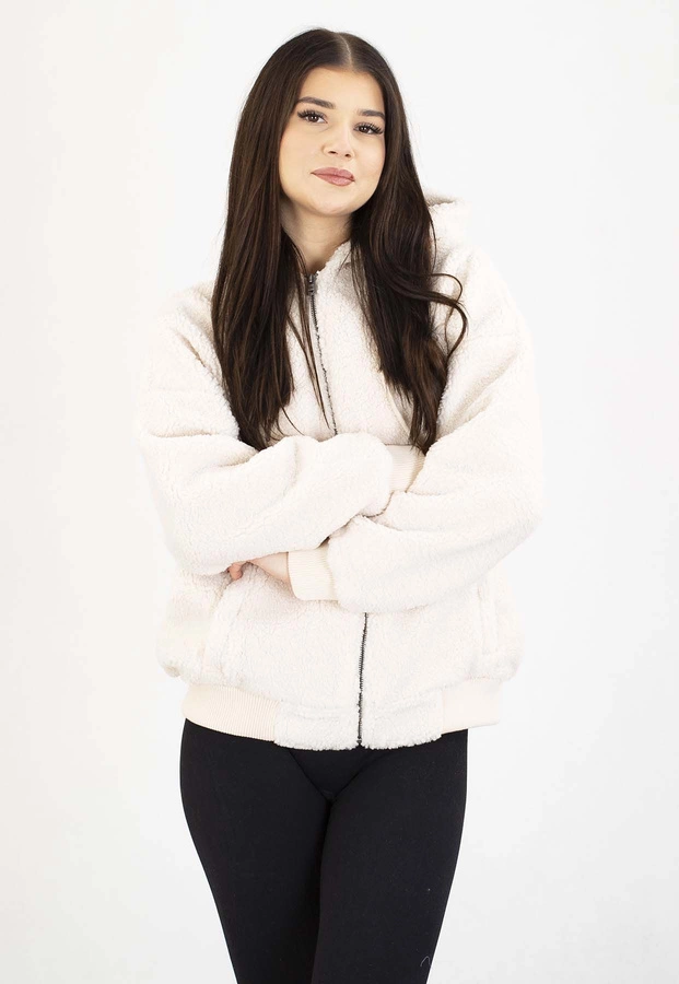 Bluza Pit Bull Z Kapturem ZIP Daisy light beige