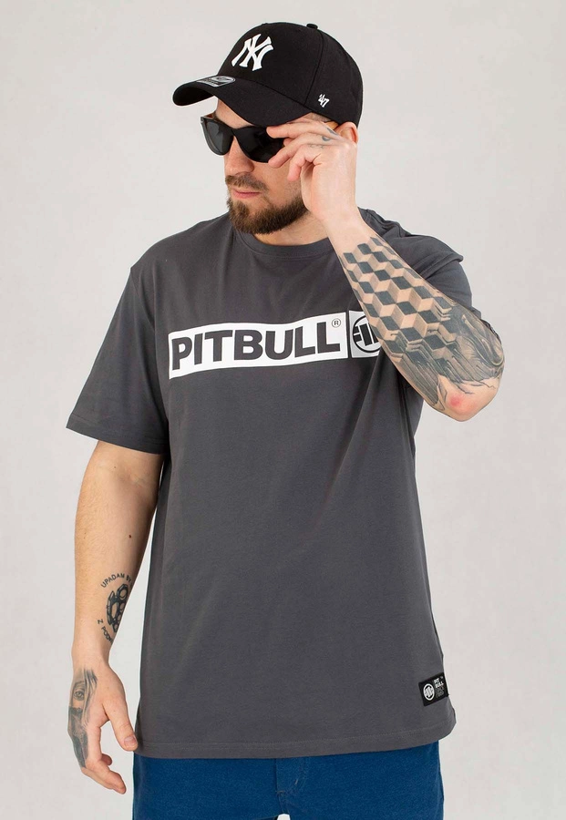 T-shirt Pit Bull Hilltop 170 grafitowy