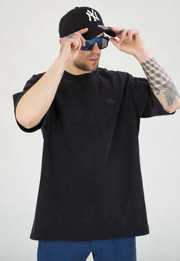 T-shirt Prosto Baggy Hex grafitowy