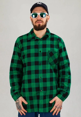 Koszula Niemaloga Krata zielona