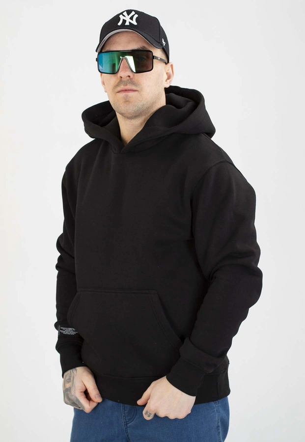 Bluza Alpha Industries Z Kapturem Label Backprint 258333 czarna