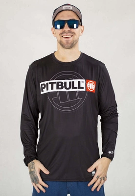 Longsleeve Pit Bull Sportowy Mesh Performance Pro Plus Hilltop Sports czarny