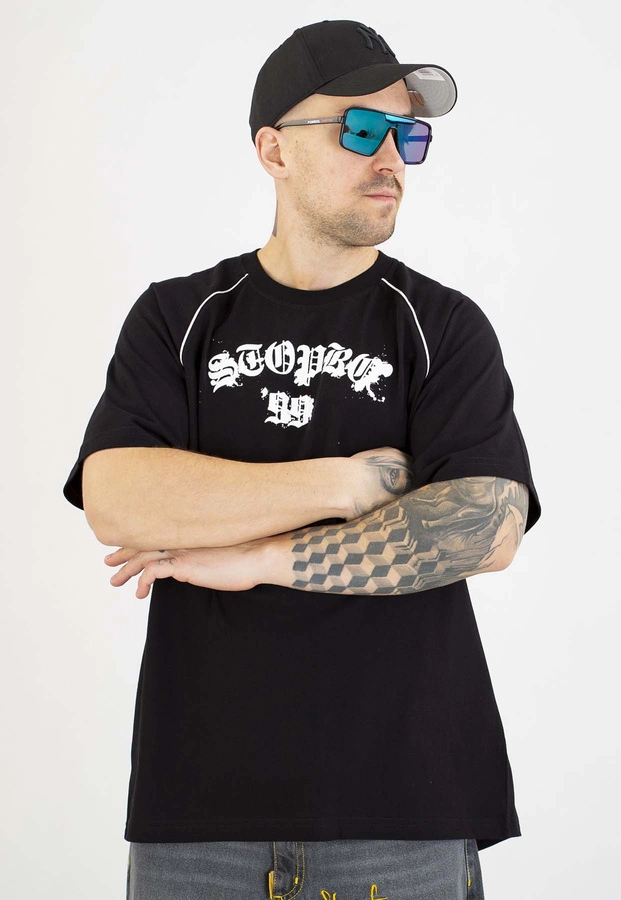 T-shirt Stoprocent Reglan Stopro 99 czarny