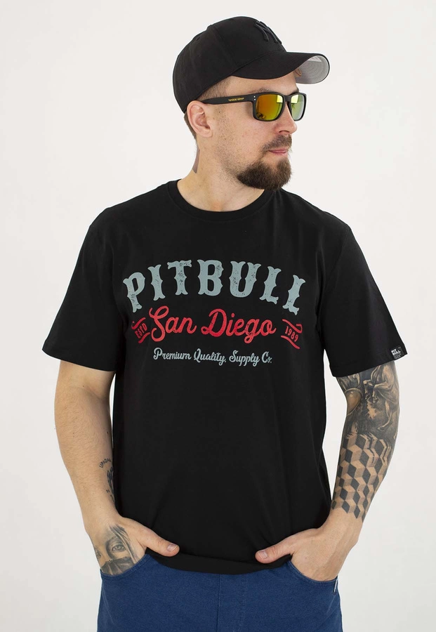 T-shirt Pit Bull Strenght&Respect black