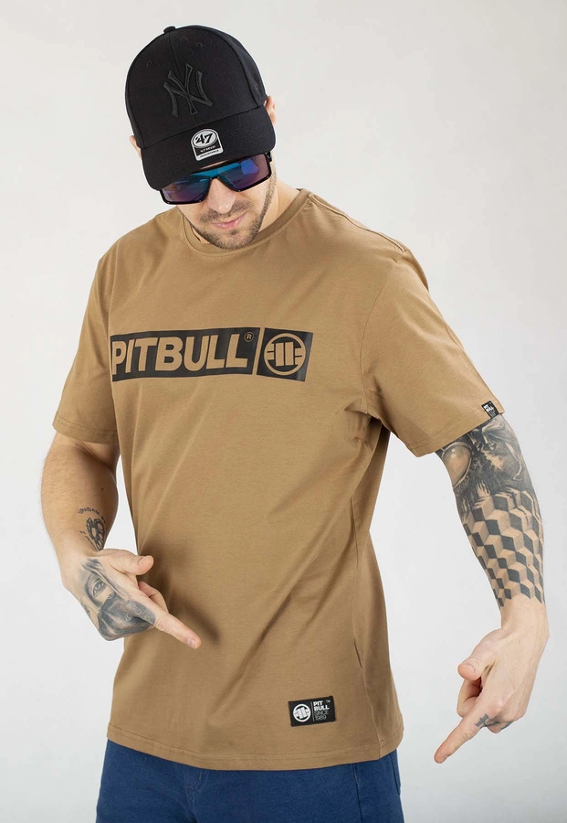 T-shirt Pit Bull Hilltop 170 coyote brown