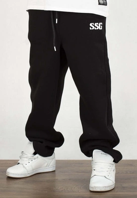 Dresy SSG Regular Crumble czarne