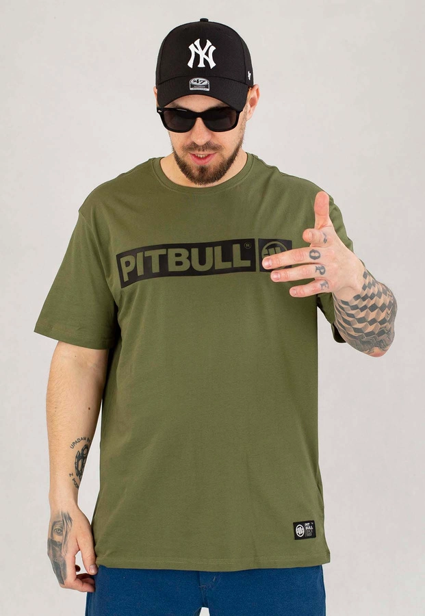 T-shirt Pit Bull Hilltop 170 oliwkowy