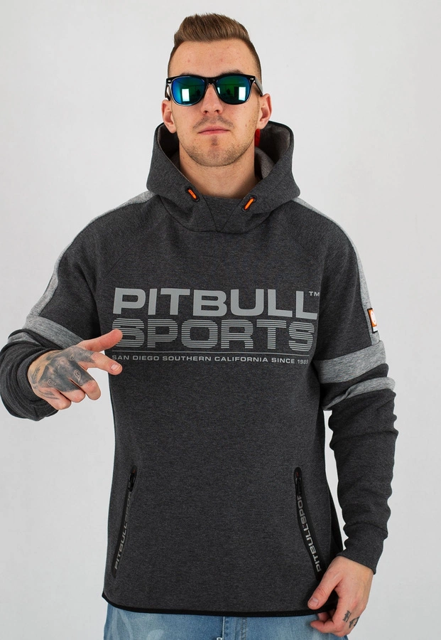 Bluza Pit Bull Raven ciemno szara