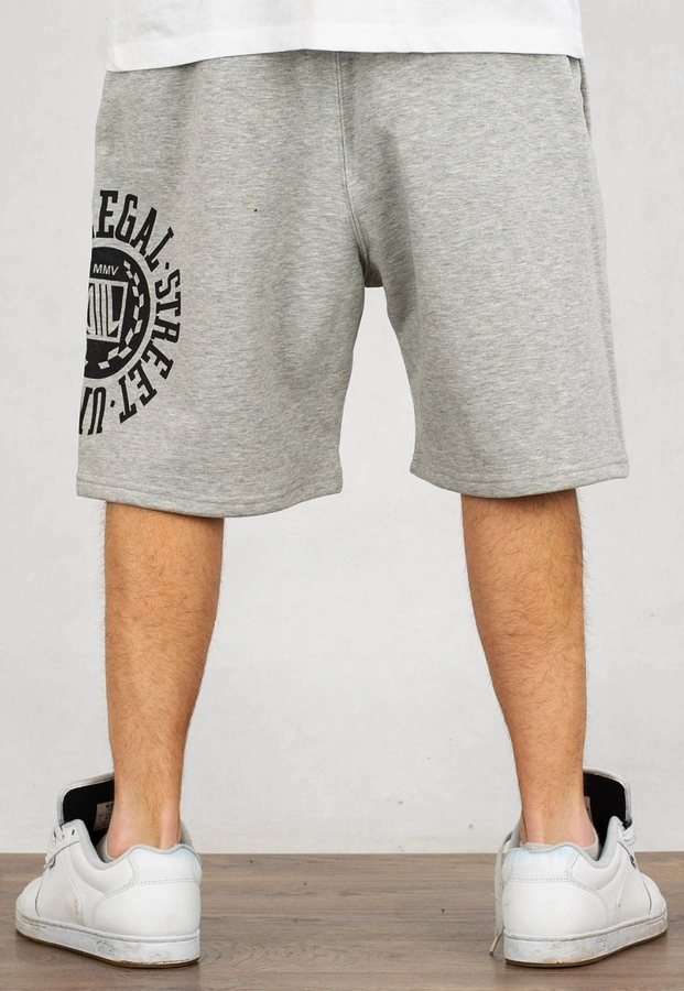 Spodenki Diil University szaro czarne