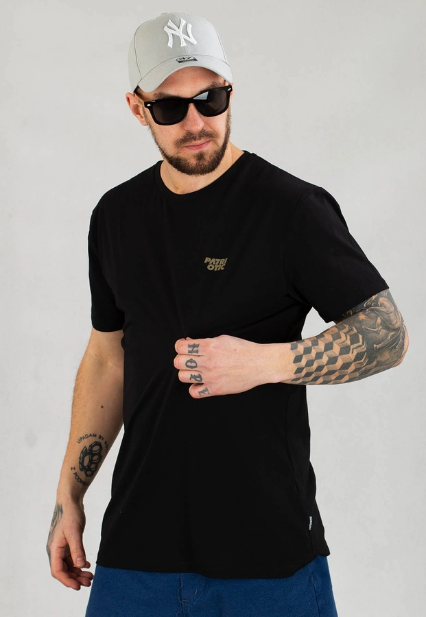 T-shirt Patriotic Cls Mini czarno złoty