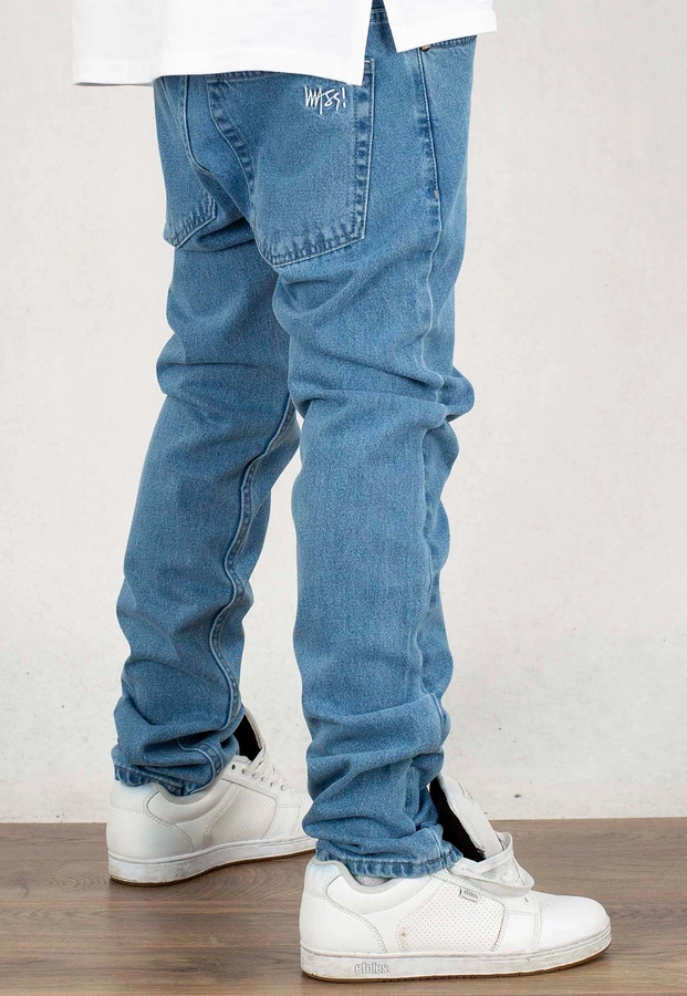 Spodnie Mass Tapered Fit Signature 2.0 blue