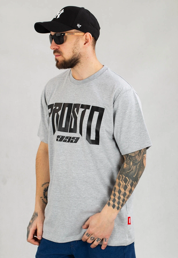 T-shirt Prosto Triz szary