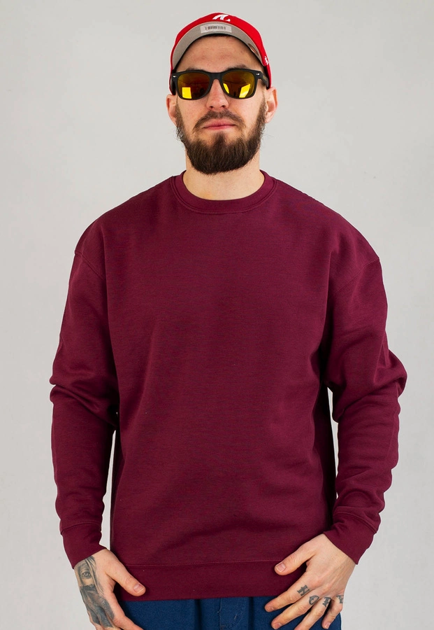 Bluza Niemaloga Crewneck bordowa