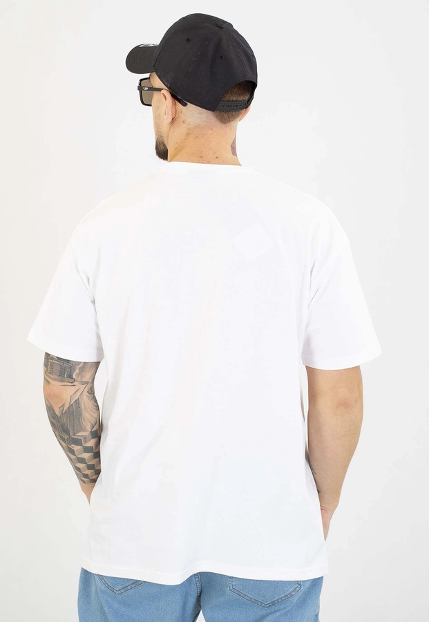 T-shirt Chada Proceder Kocham Hip Hop biały
