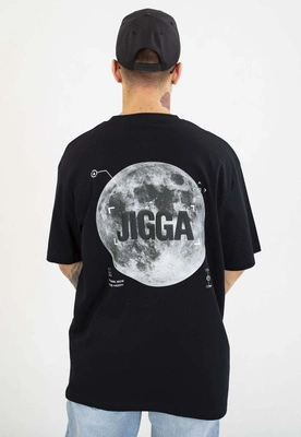 T-shirt Jigga Wear Baggy Moon czarny
