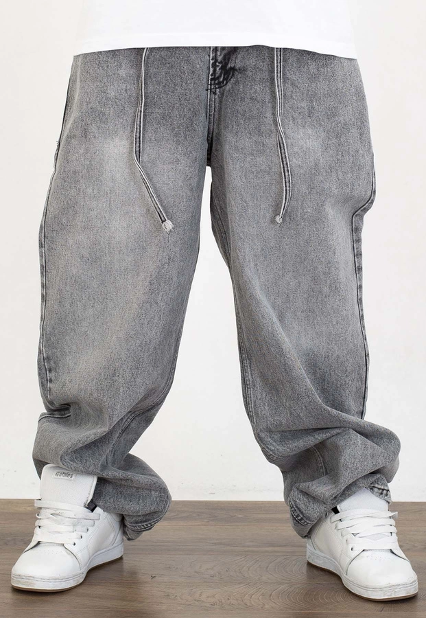 Spodnie I8 Denim BAG87 Baggy grey