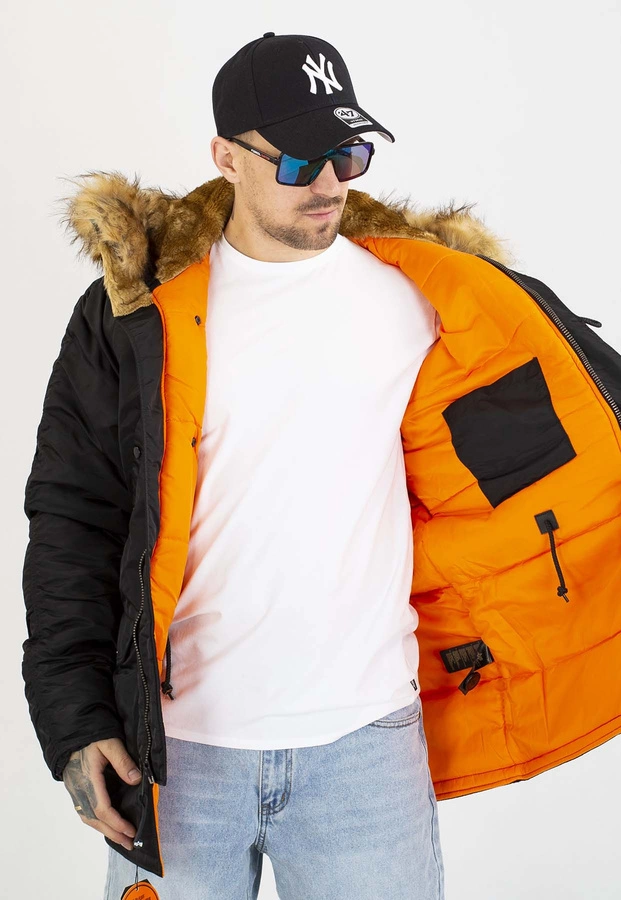 Kurtka Alpha Industries Zimowa N3B VF 59 103141 czarna