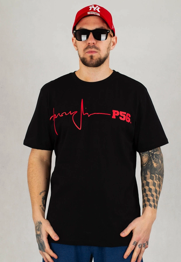 T-shirt Dudek P56 Tętno 19 czarny