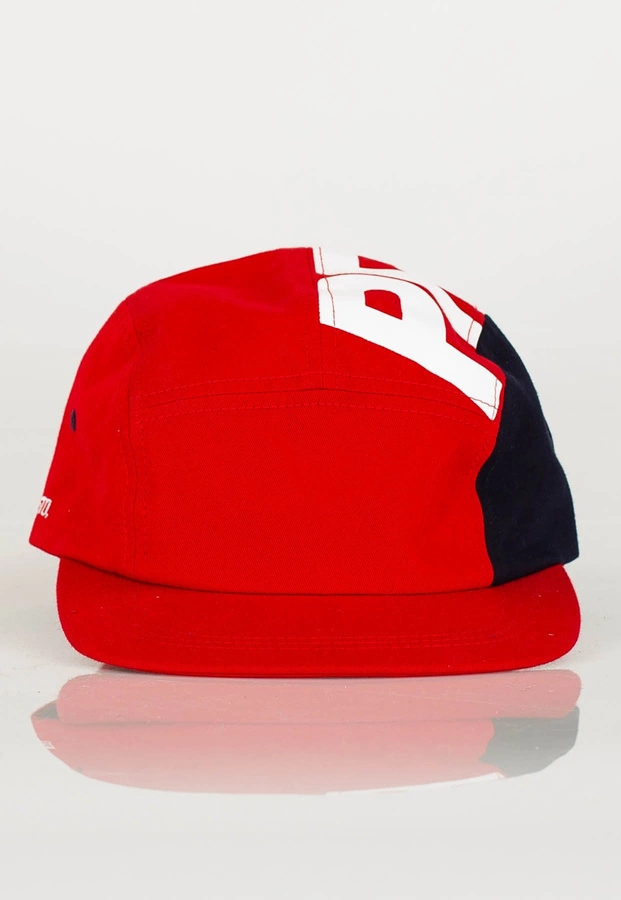 Czapka 5 Panel Prosto Sidepro czerwona