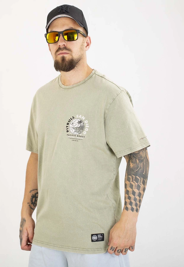 T-shirt Pit Bull Planet Surf 190 dusty salvia