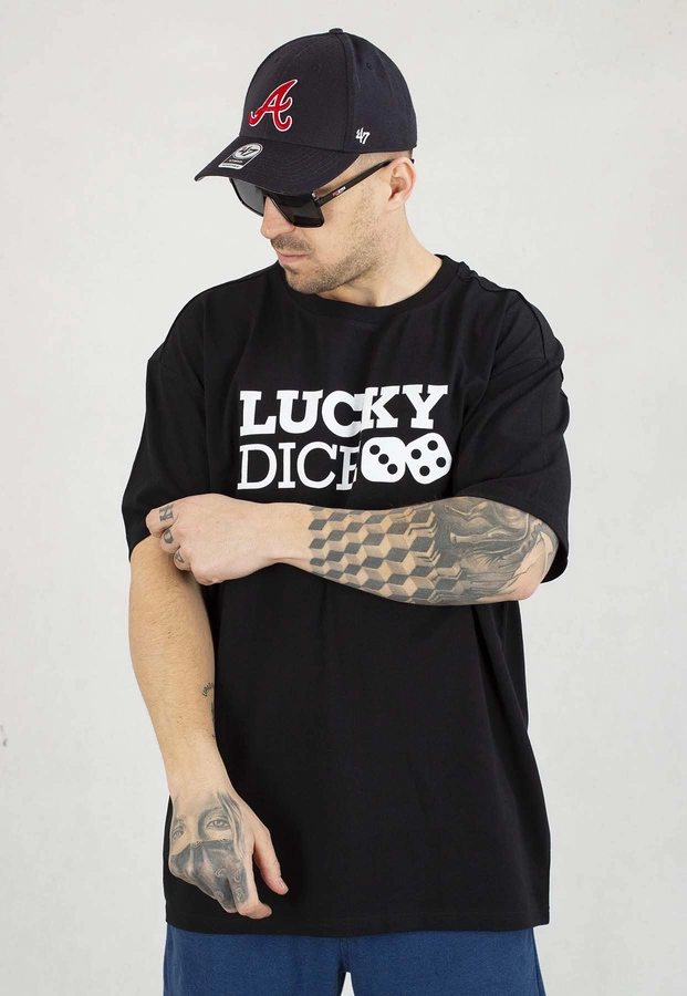 T-shirt Lucky Dice Baggy LD Classic czarny